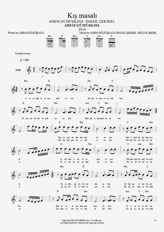 Kış Masalı Notaları Nasıl Çalınır?